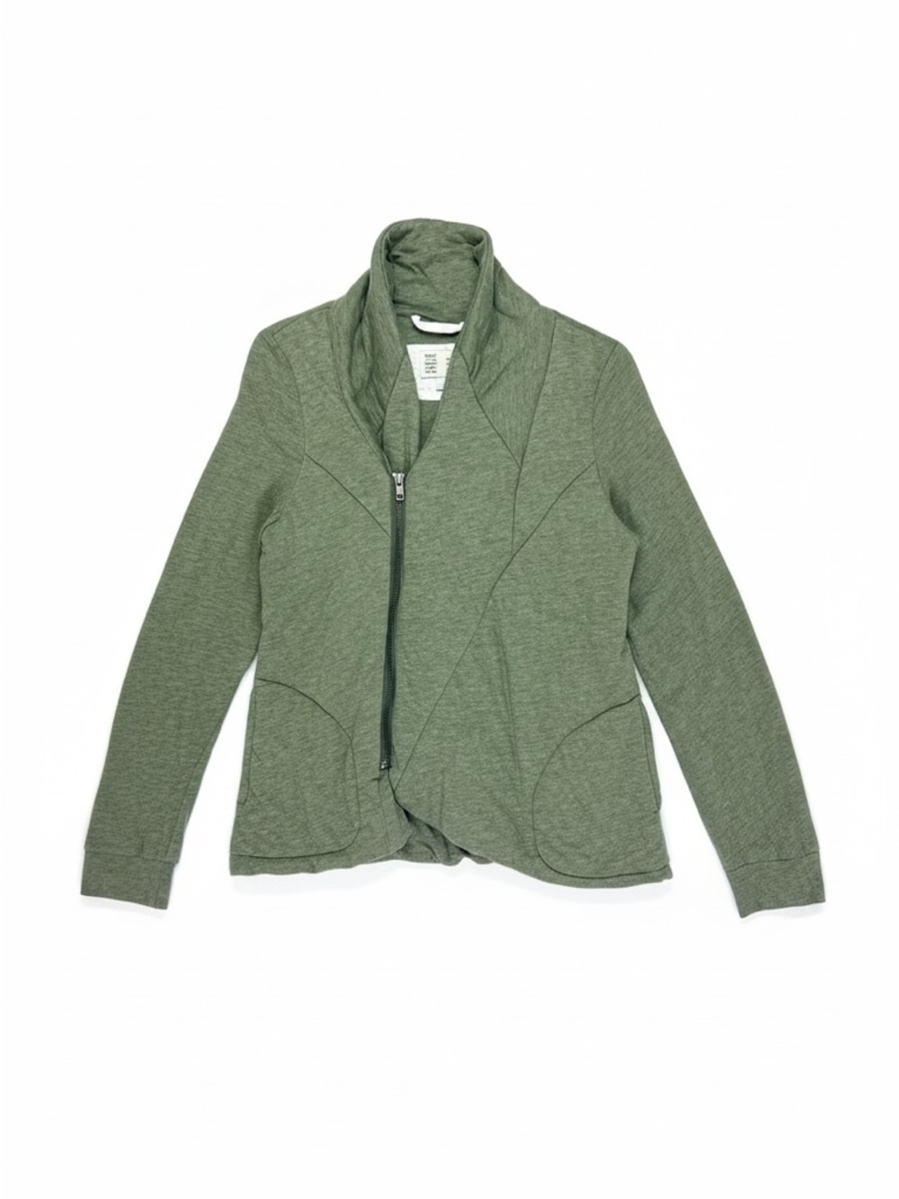Anthropologie Saturday Sunday Homestead Quilted Jacket in Green - sz Small
